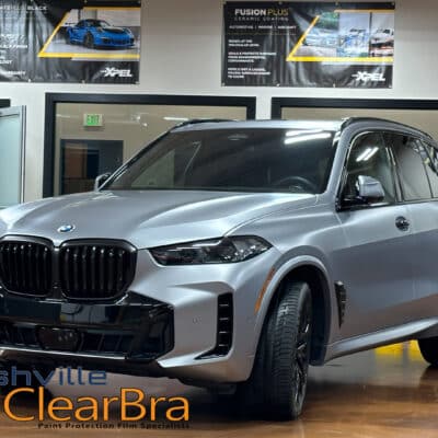 BMW X5 PPF Clear Bra Satin Matte XPEL STEALTH