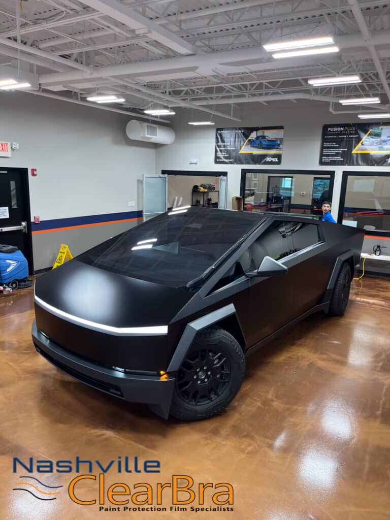 Tesla CyberTruck Stek Dynoblack Matte PPF