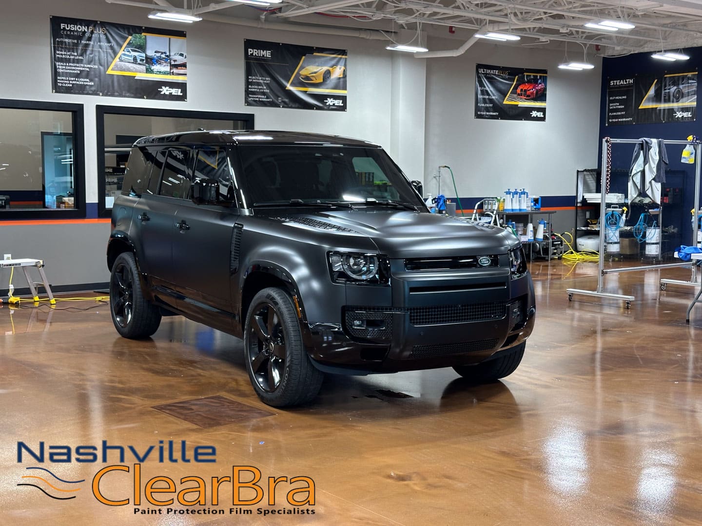 Land Rover Defender Matte Xpel Stealth Brentwood