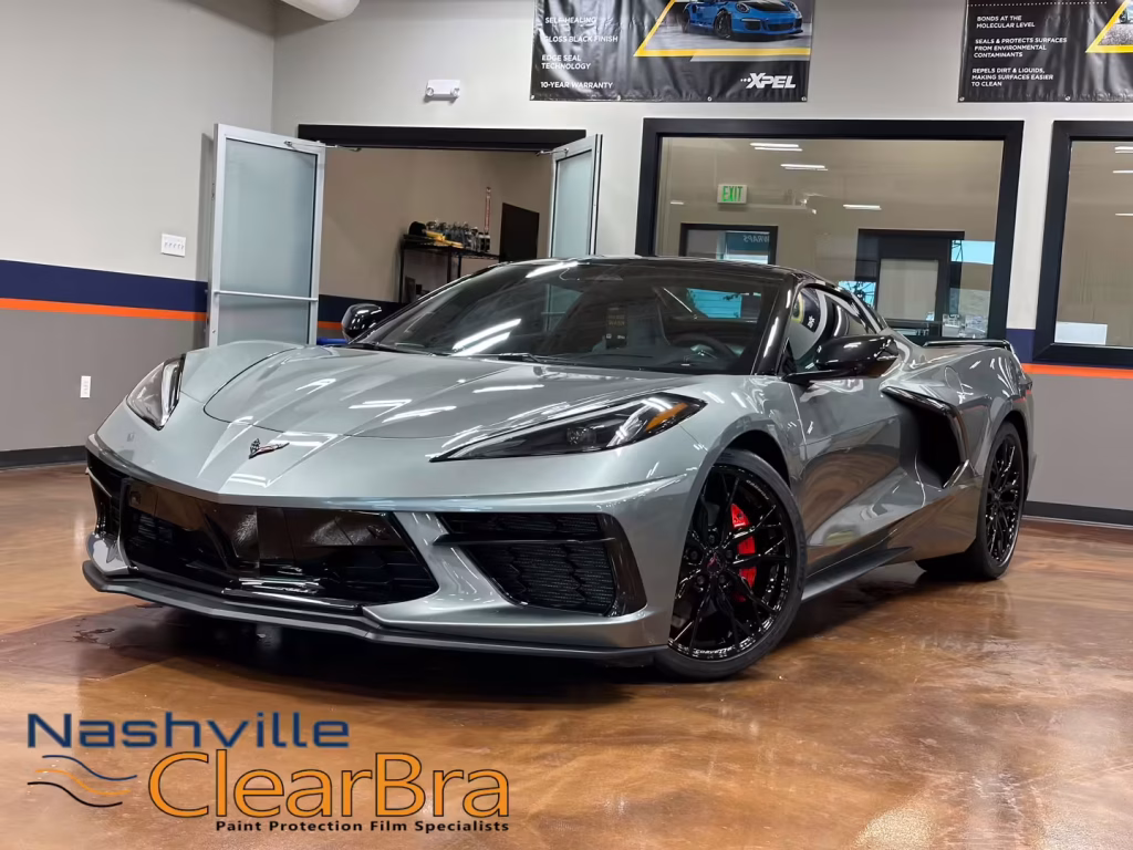 C8 Corvette Stingray PPF Window Tint Ceramic