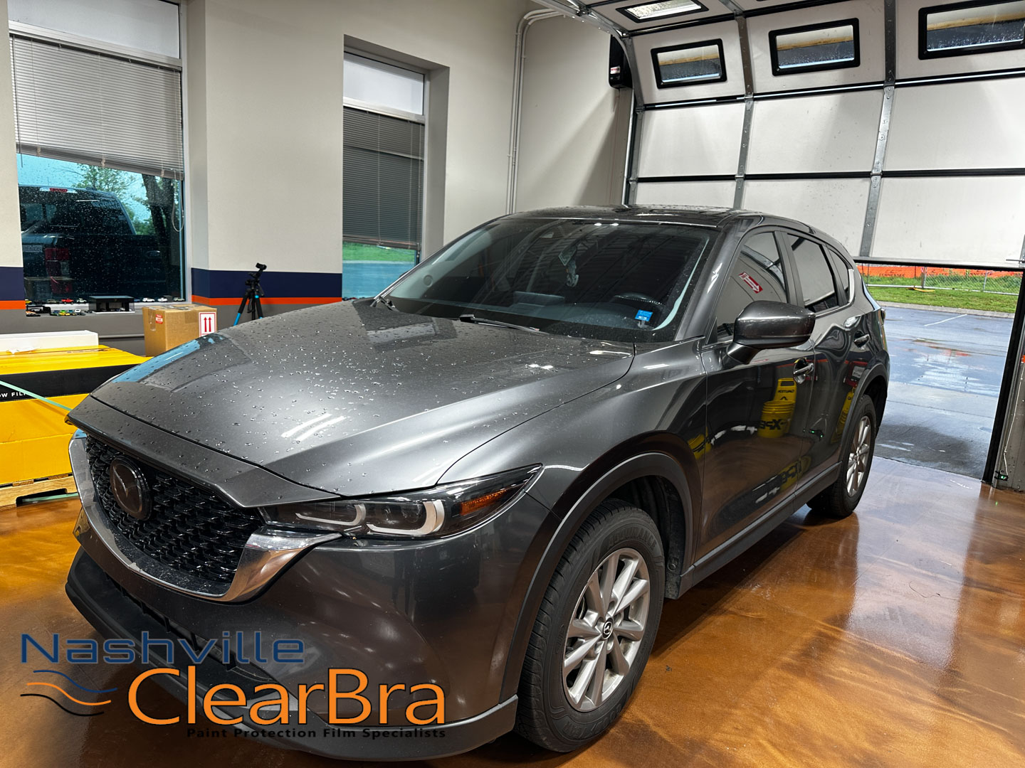 Mazda CX-5 front windows tinted with XPEL PRIME XR PLUS