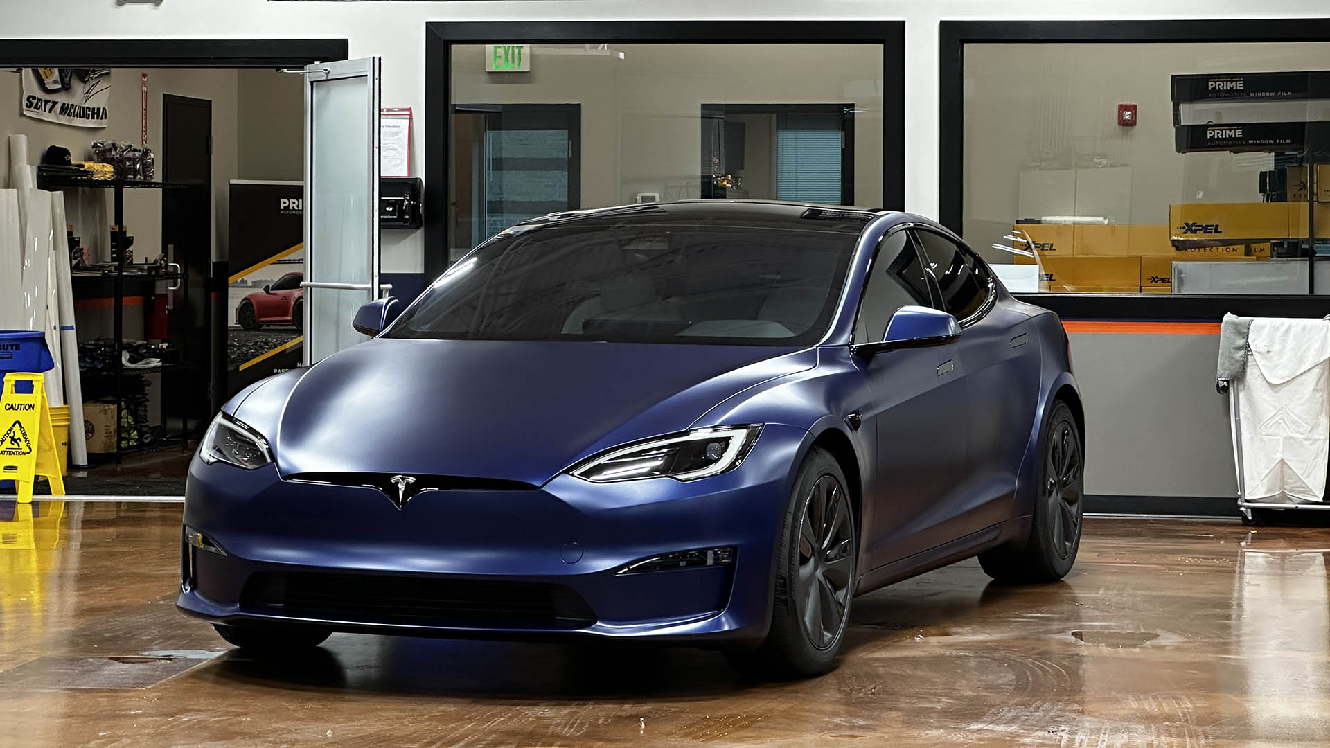 tesla model s 2025 stealth satin matte ppf ceramic coating xpel | NASHVILLE CLEARBRA