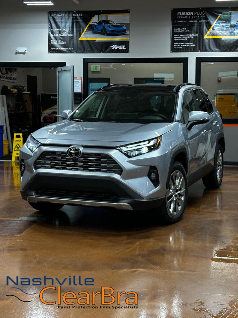 Toyota RAV4 PPF Partial Front with Full Hood | XPEL ULTIMATE PLUS Nashville