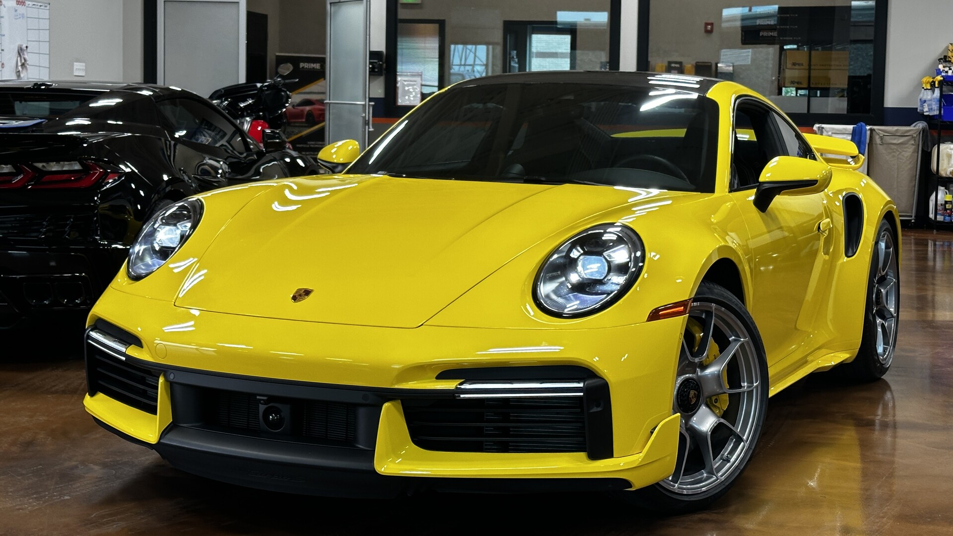 Nashville ClearBra yellow Porsche Full PPF_Tint