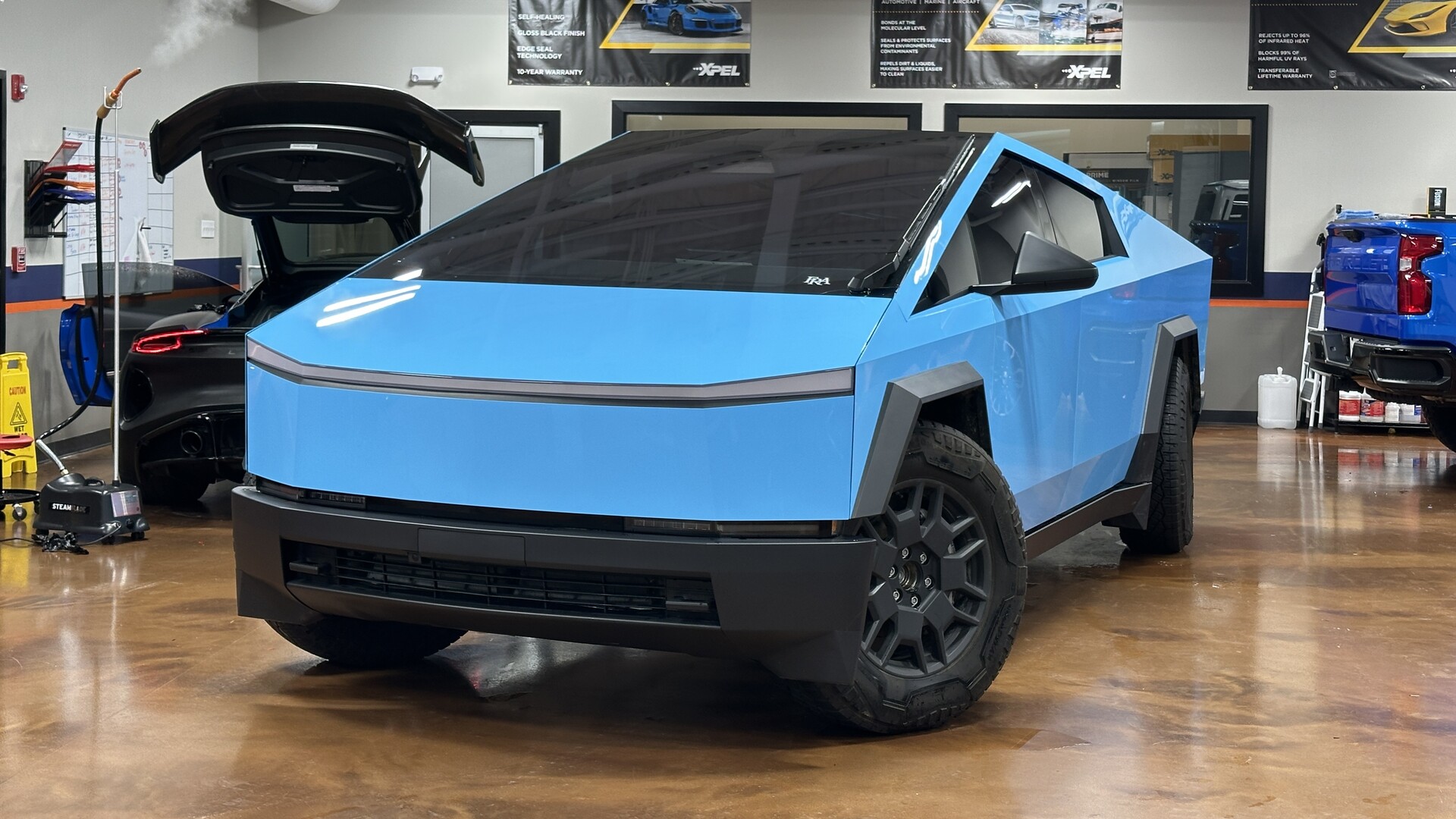 Nashville Cybertruck PPF color change